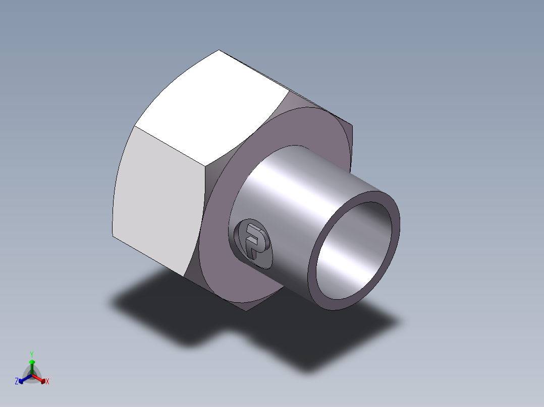 90度焊接接头、2WC-22X2.0.zip正等轴测图