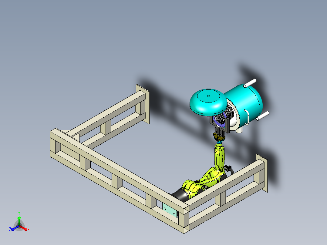 机器人自动化镀锌产线设计