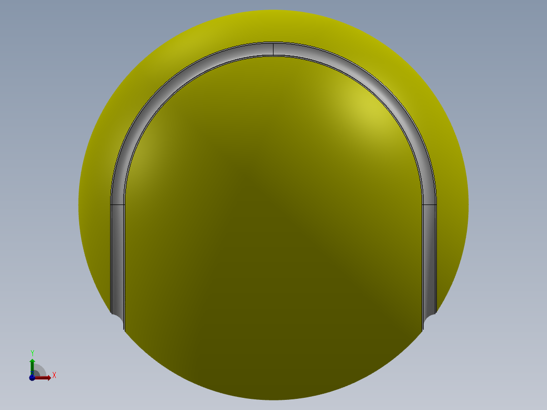 网球、网球拍(10)前视图