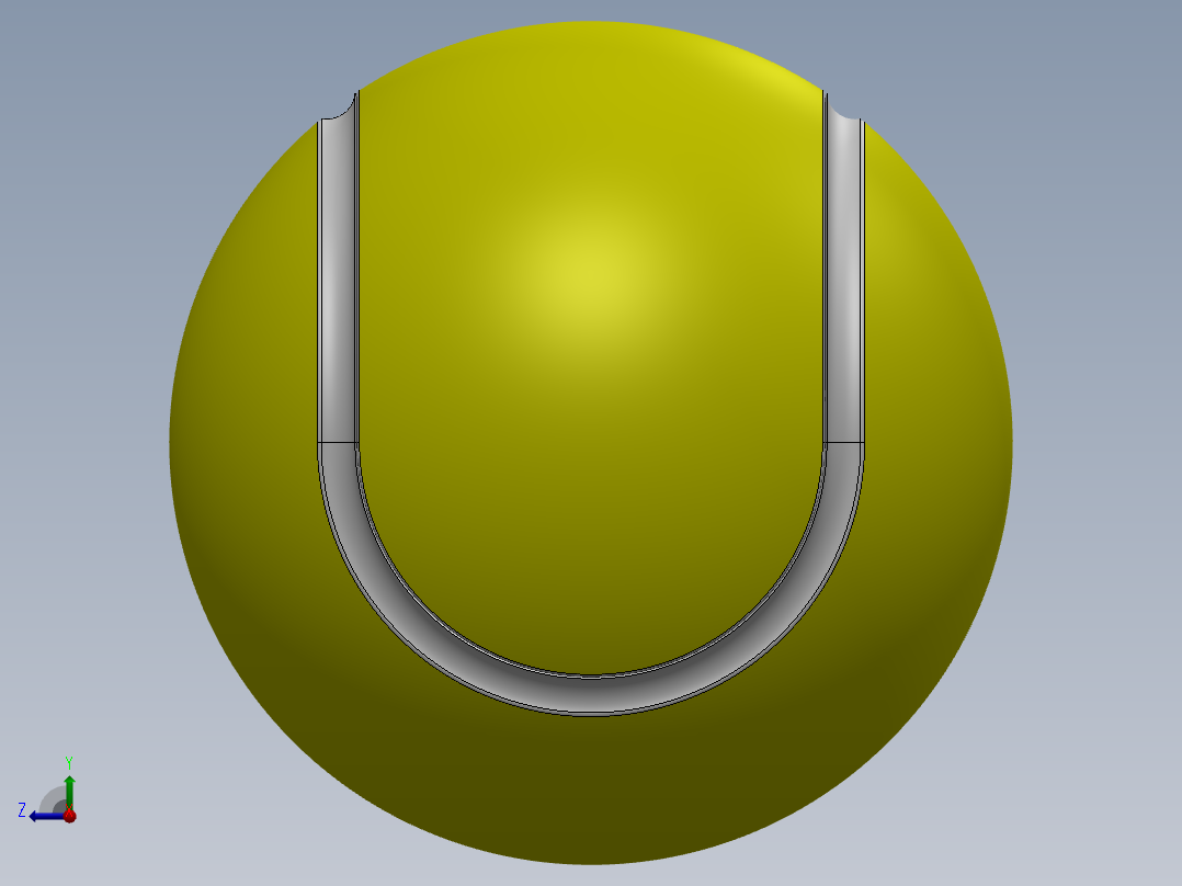 网球、网球拍(10)右视图