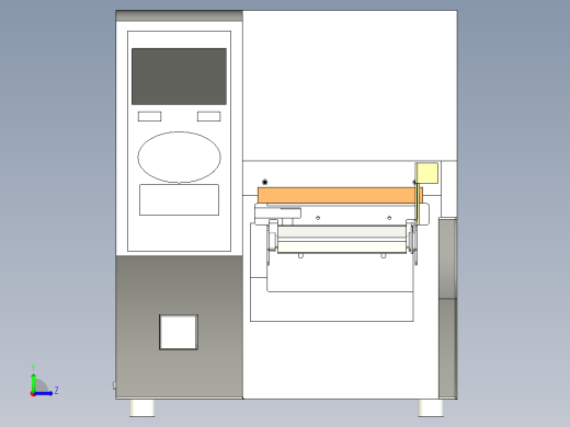 斑马打印机 ZT410标准版左视缩略图