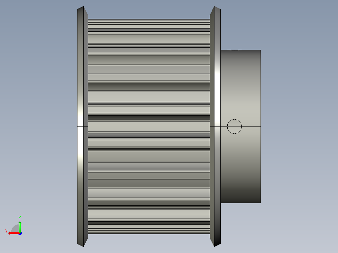 同步轮PTPP20P8M250_A_H19_a后视图