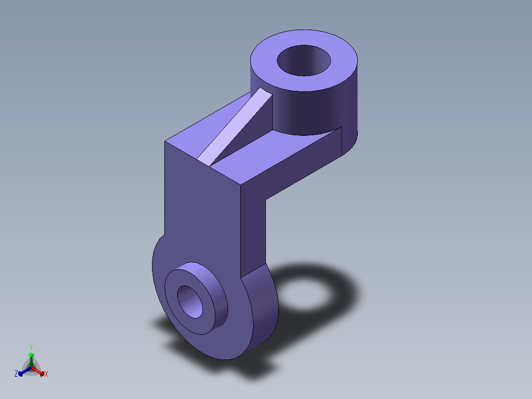 024-SW16练习题正等轴测图