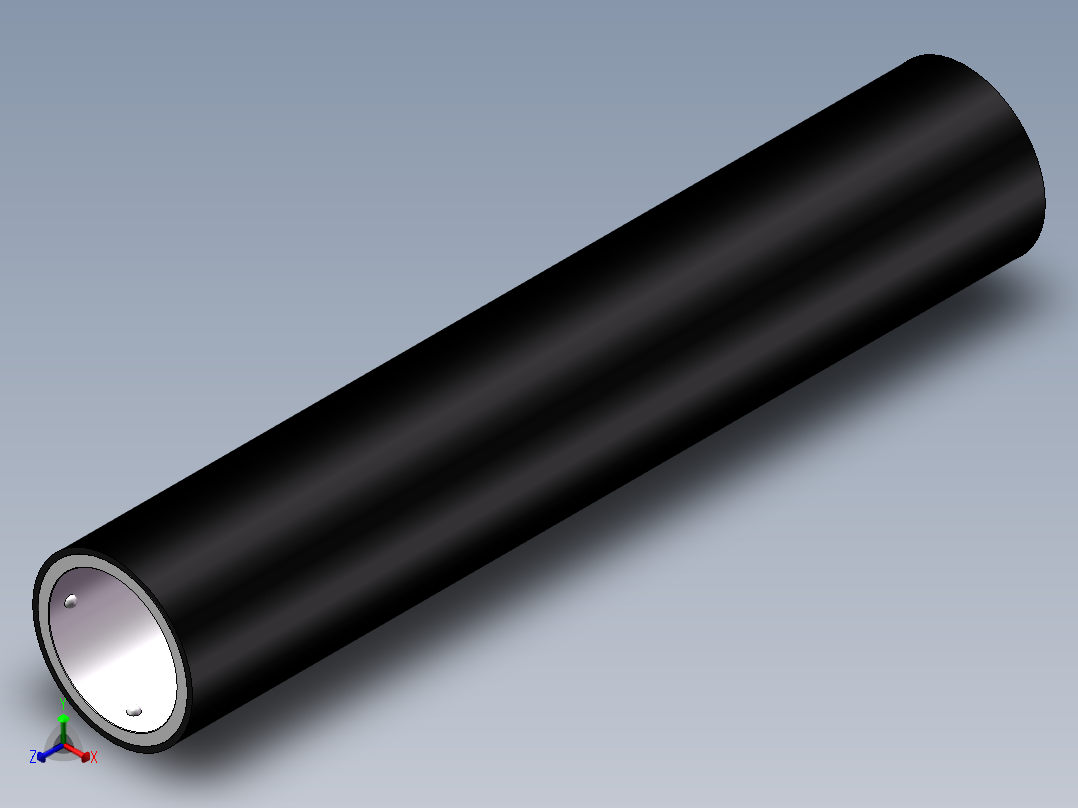 蛇骨正等轴测图