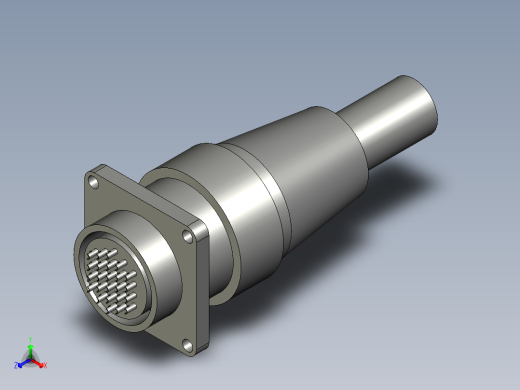 WS28J24QZ24针公母头一套额定电流5A