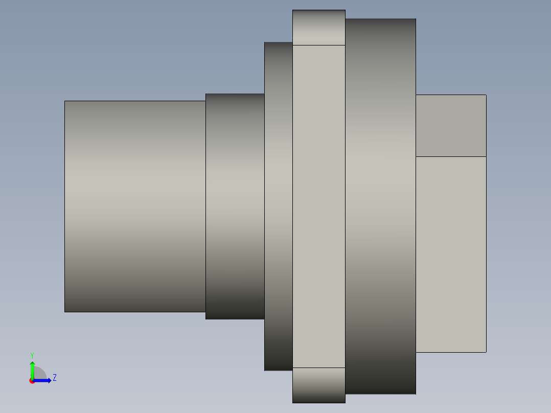 16电源总开关GLH13-20左视图