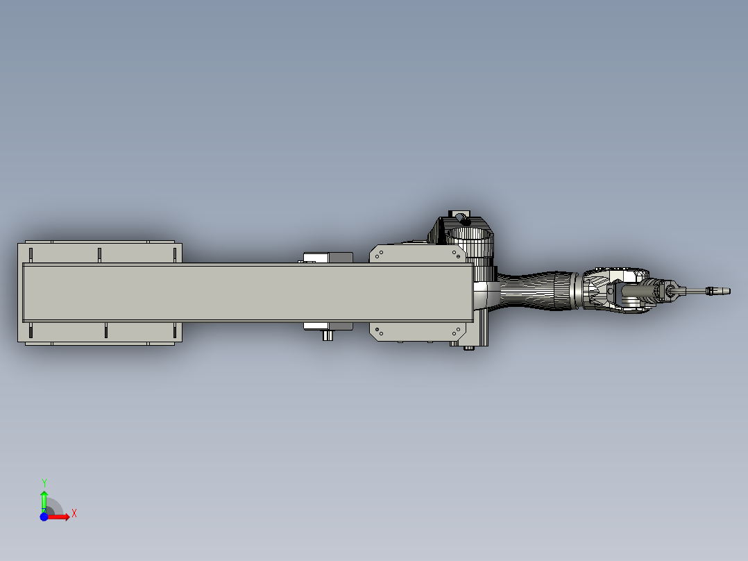 KR5带焊枪BJKR5arc配置2前视图