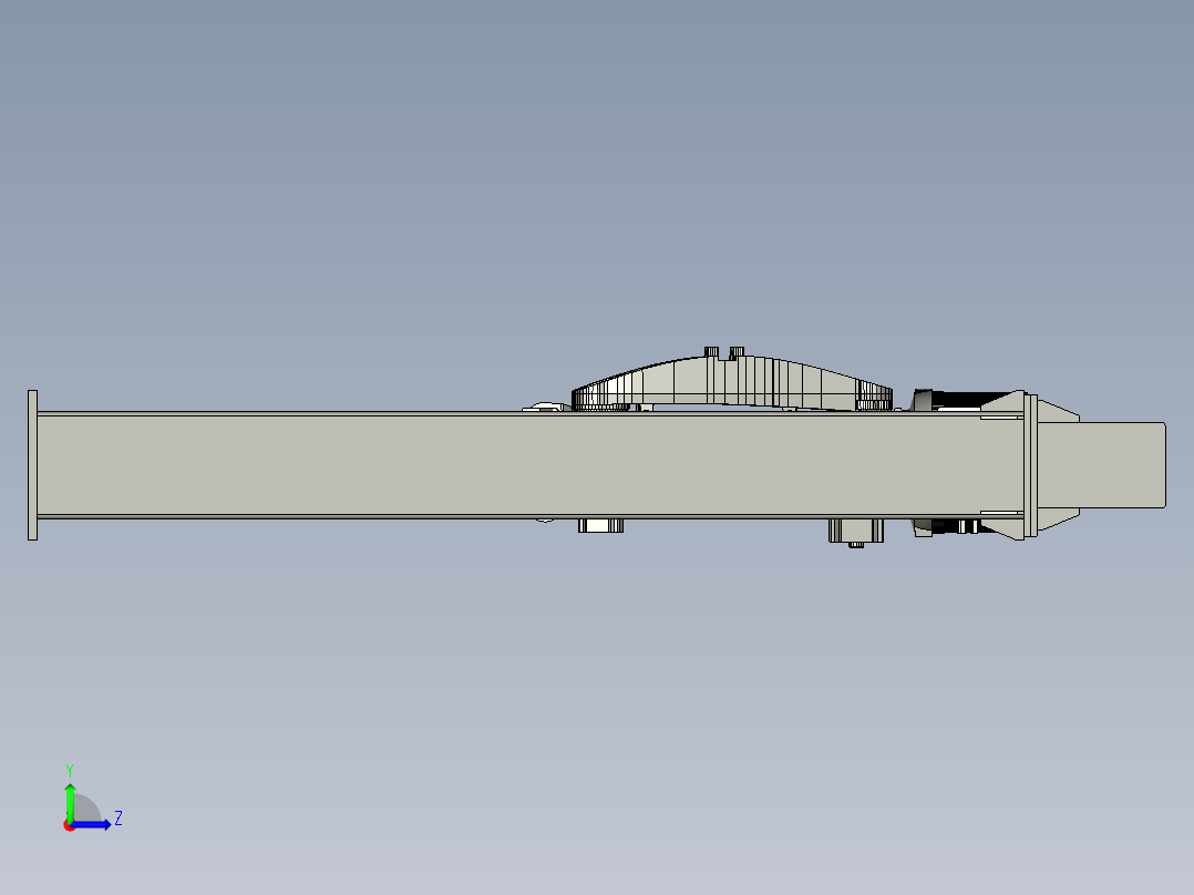 KR5带焊枪BJKR5arc配置2左视图