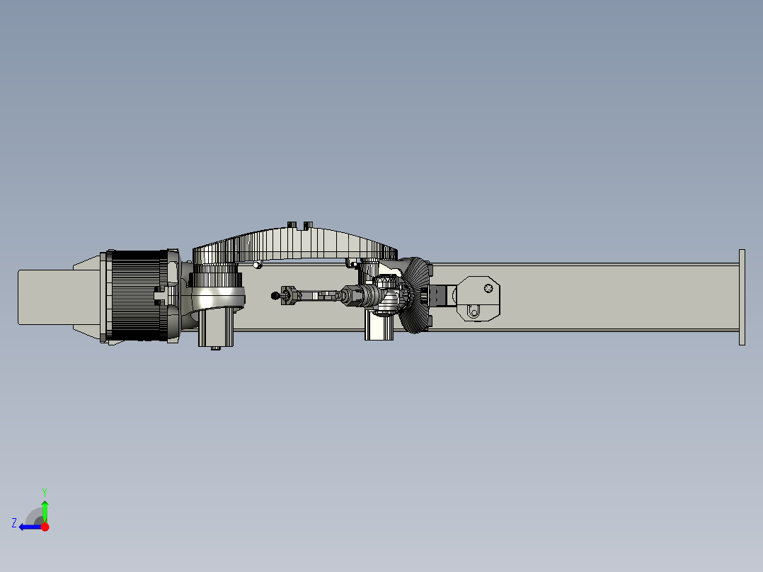 KR5带焊枪BJKR5arc配置2右视图