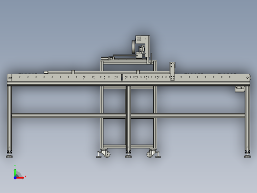 物料连续性输送检测的检测装置前视缩略图