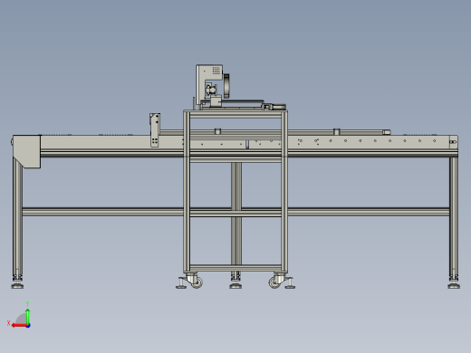 物料连续性输送检测的检测装置后视缩略图