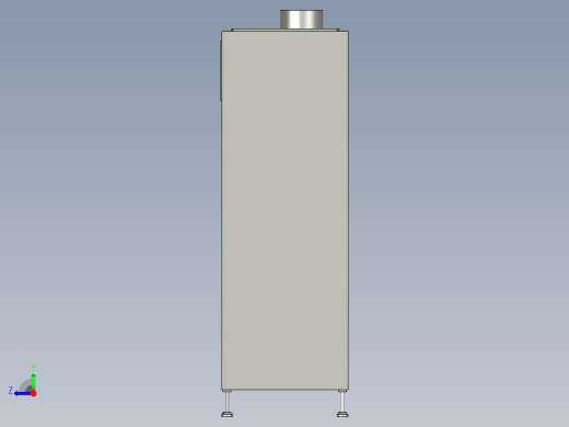 有温度监控功能的加热柜体右视缩略图