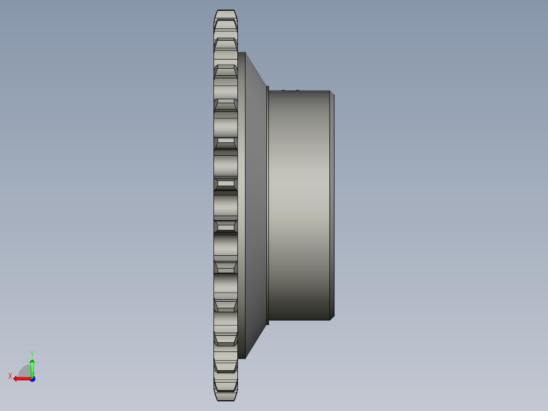 联轴器A-12A-28后视图