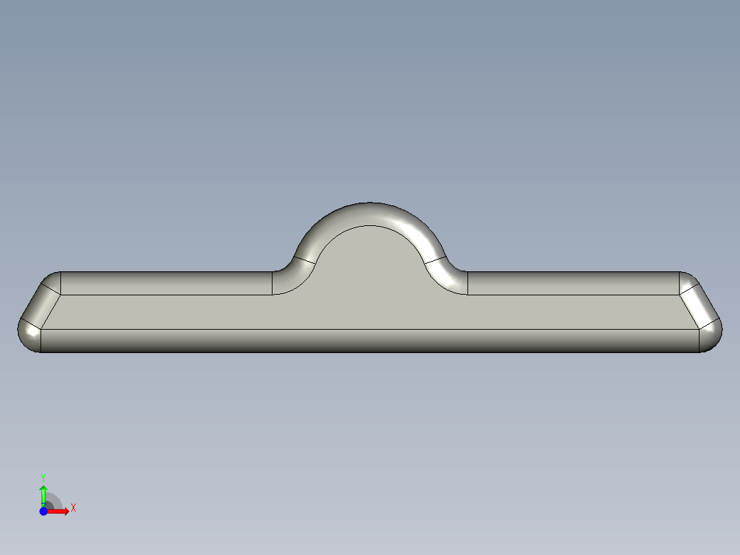 锌合金合页XR-3040前视图