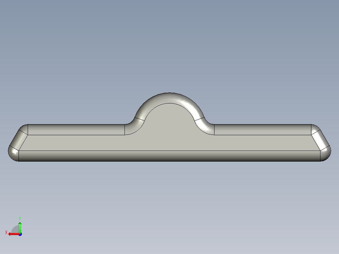 锌合金合页XR-3040后视图