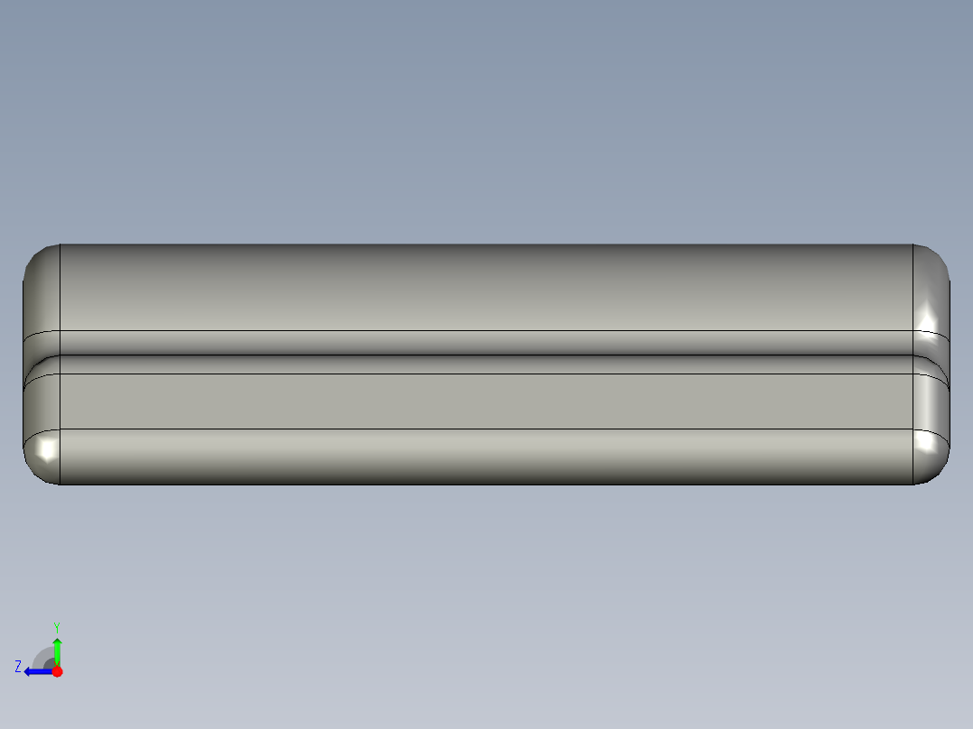 锌合金合页XR-3040右视图
