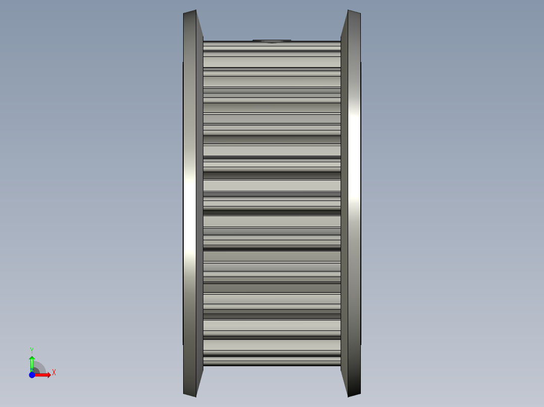 仿轮HTPA26S5M150-A-C20前视图
