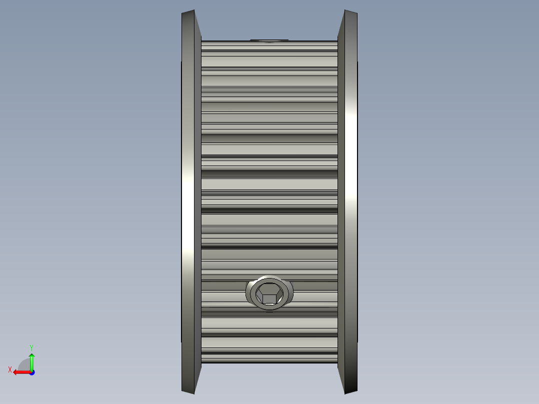 仿轮HTPA26S5M150-A-C20后视图