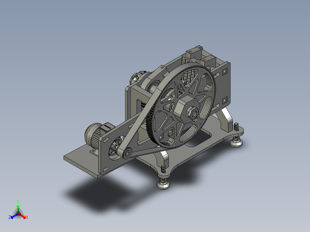 土木工程用岩石破碎机主视图