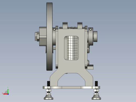 土木工程用岩石破碎机后视缩略图