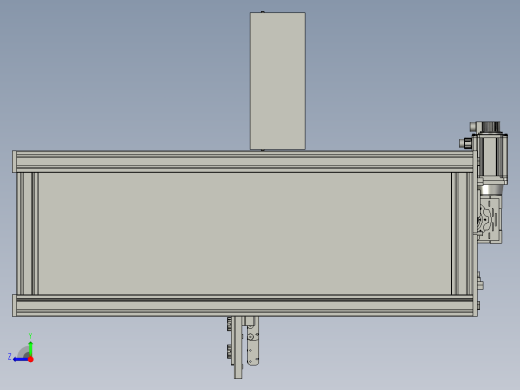 K双丝杆伸降机自动伸缩货叉_11右视缩略图