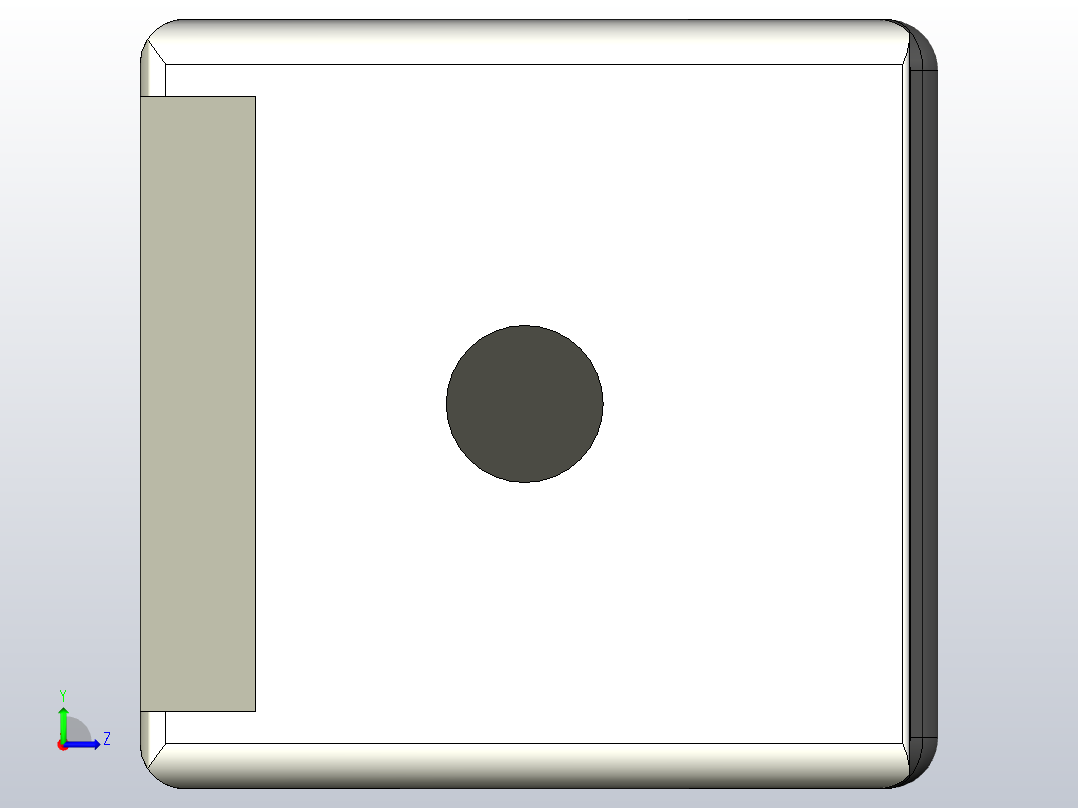 强力角件组件12系列60x60_强力角件组件12系列60x60左视图