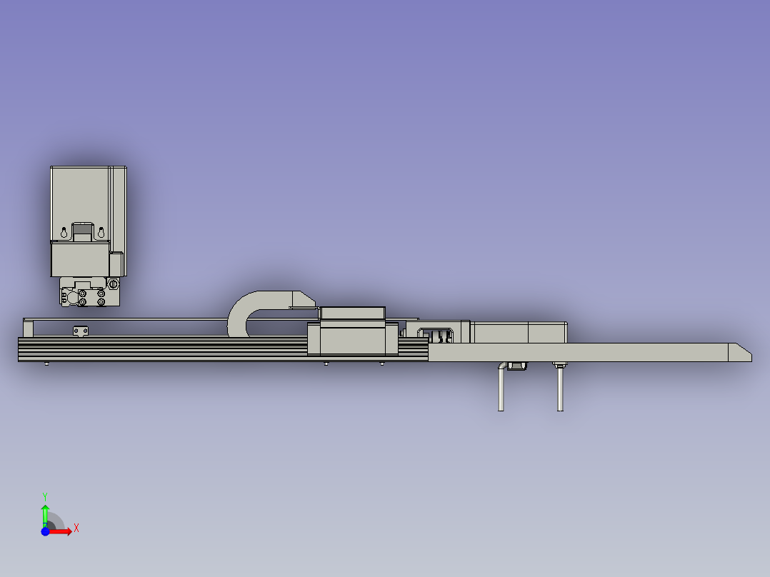 Flap量测模组前视图