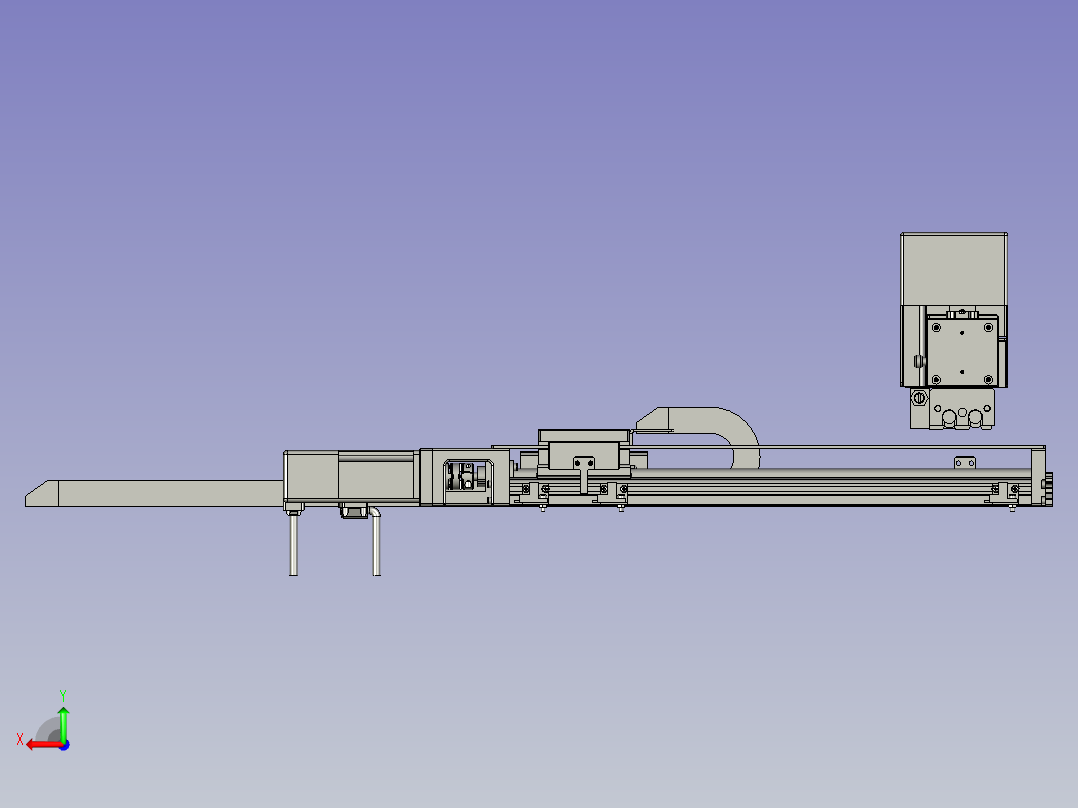 Flap量测模组后视图