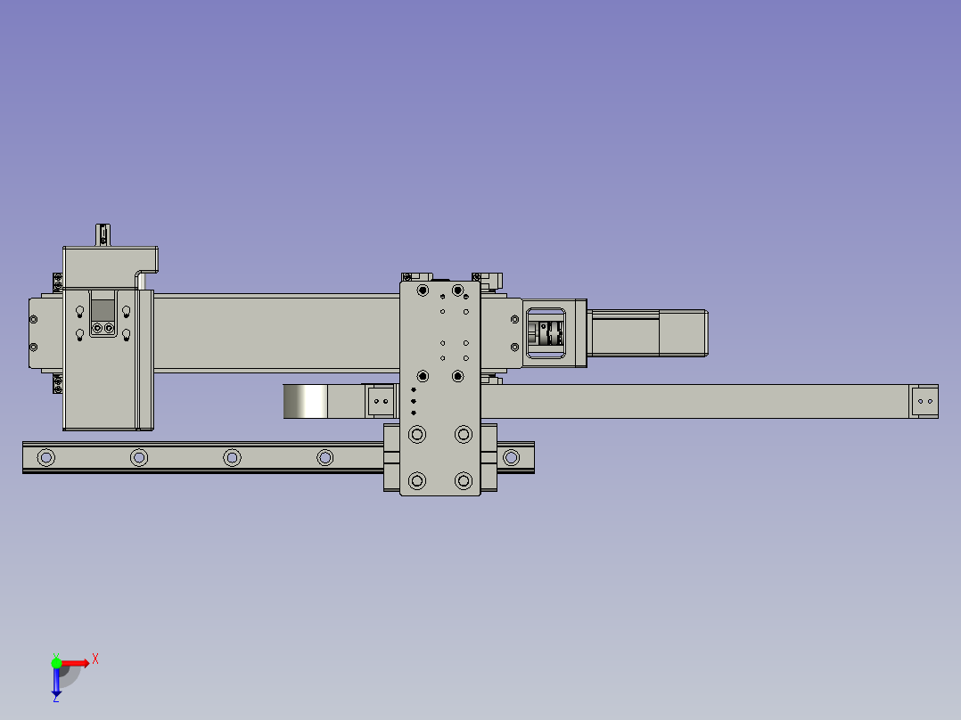 Flap量测模组俯视图