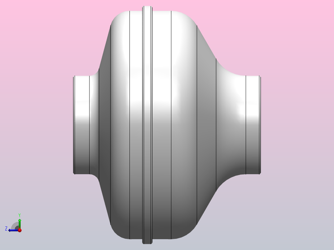 EK100M╱H 230╱60Hz 圆形管道风机[EK100M]右视图