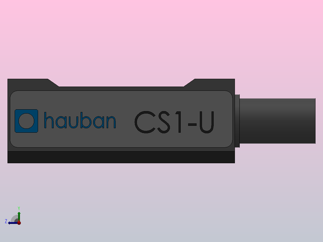 CS1-U系列磁性开关[HCS1-U]右视图