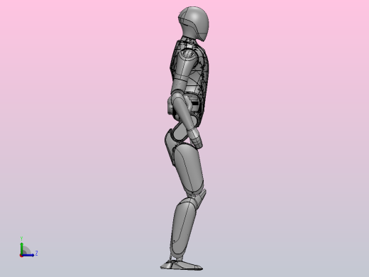 人形机器人左视缩略图