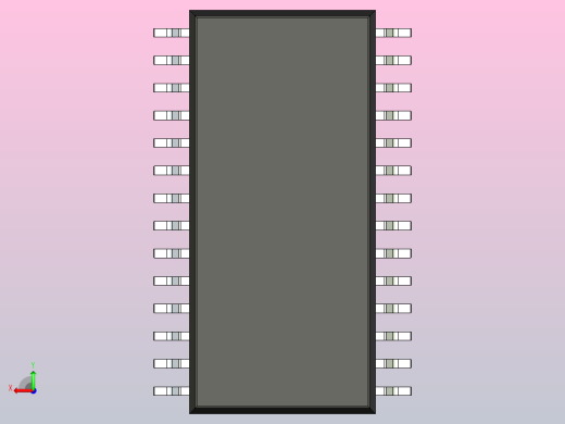 106x SOIC 封装（小外形集成电路）SOIC127P1180X275-28N后视缩略图