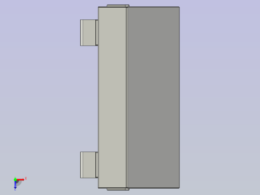 自动升降环形动力生产称重线设计-Electriccontrolcabinetcombination电控柜组合-V2俯视缩略图