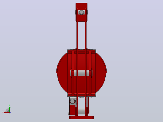 MWZB400～800系列电磁鼓式制动器_MWZB800-700B-25%后视缩略图