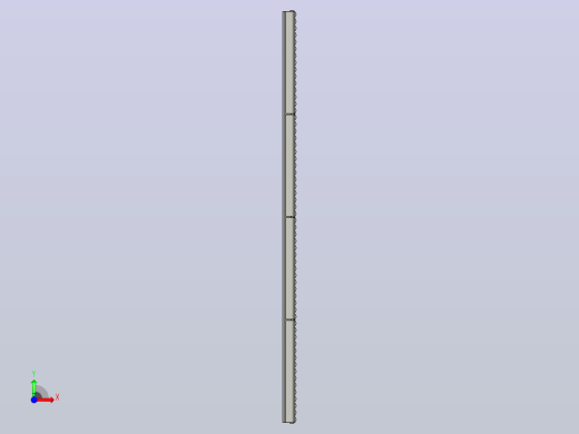 GZ-HL-1-C1单排滚珠护栏前视缩略图