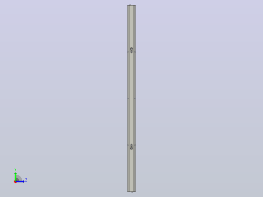 GZ-HL-1-C1单排滚珠护栏左视缩略图