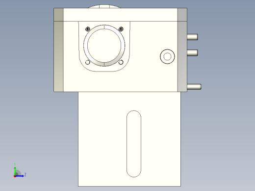 MK2STR-1BS-WA30-W400-C1滚子链小头部双驱动（1倍速）左视缩略图