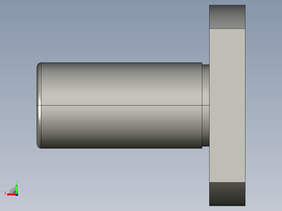 直线轴承LHFCDM6后视图