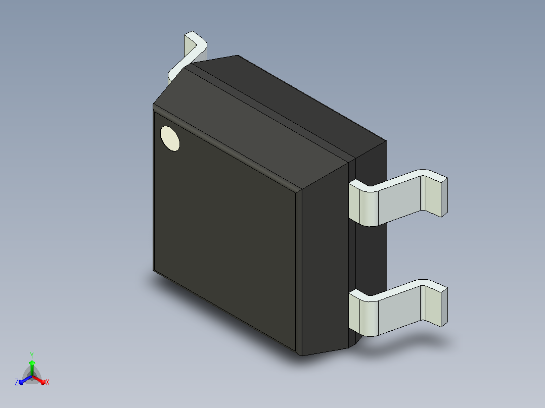 106x SOIC 封装（小外形集成电路）SOIC254P680X239-4N主视图