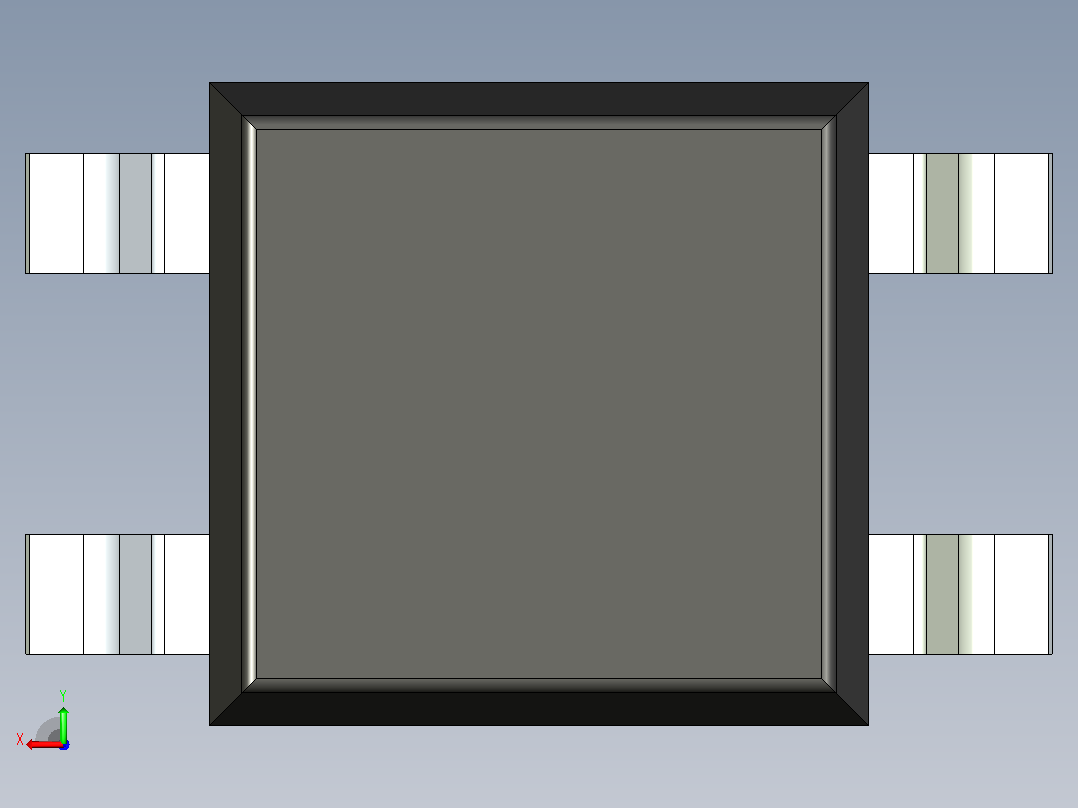 106x SOIC 封装（小外形集成电路）SOIC254P680X239-4N后视图