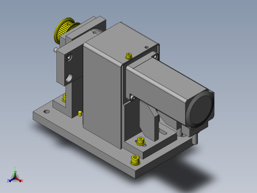 始终保持向下的单马达驱动装置