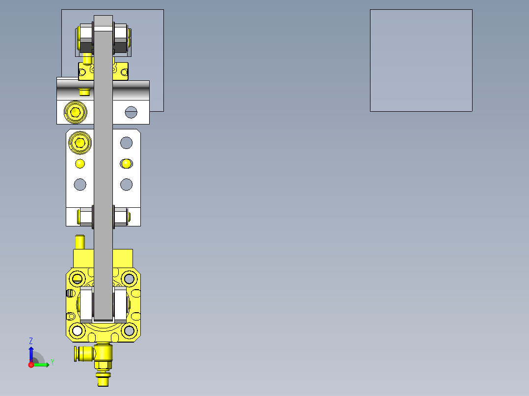 长冲程滑动机构右视图