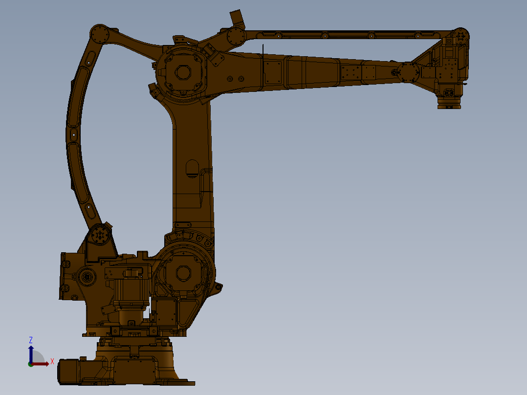 那智机器人nachi lp130前视图