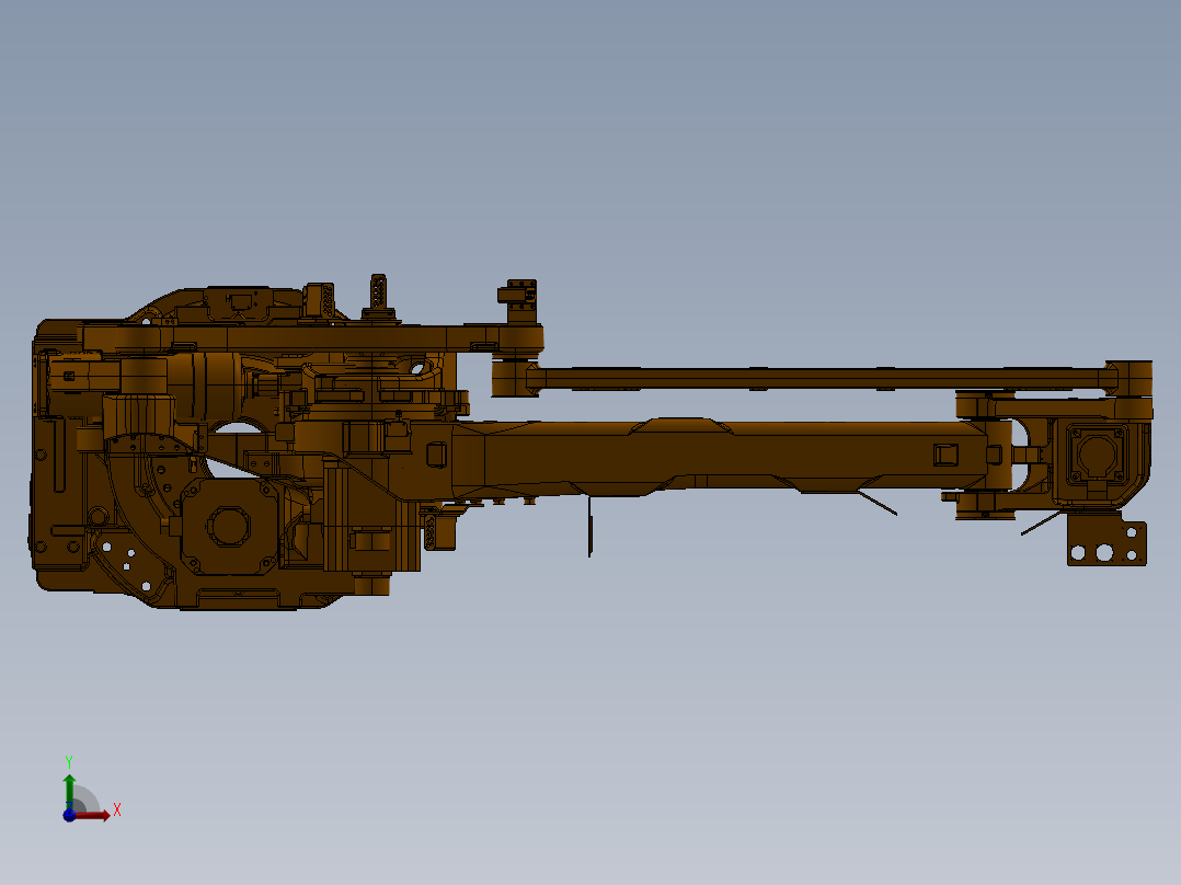 那智机器人nachi lp130俯视图
