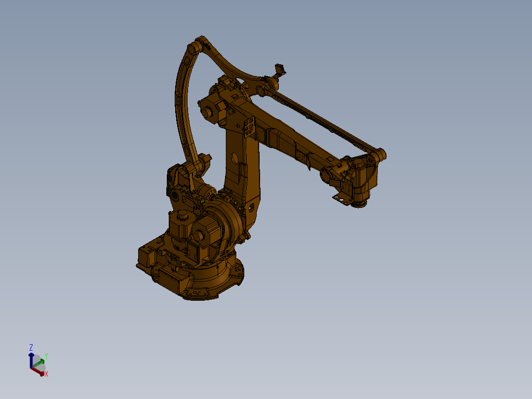 那智机器人nachi lp130正等轴测图