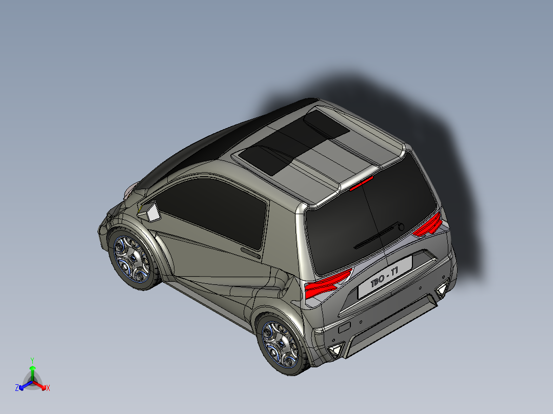 9小型电动城市小车