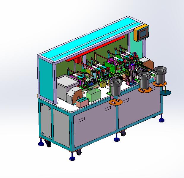 纯凸轮组装设备3D图纸 H962 非标自动化设备3D图纸3D模型