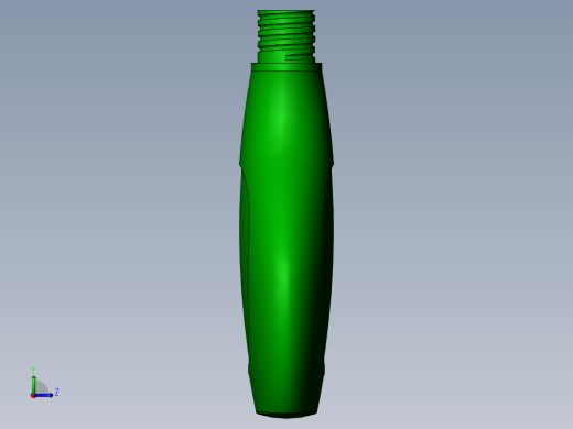 创意瓶子设计左视缩略图