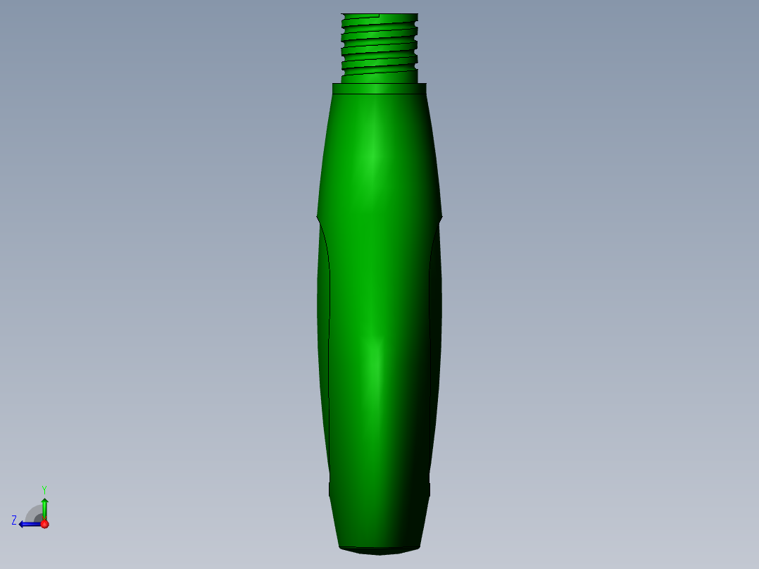 创意瓶子设计右视图